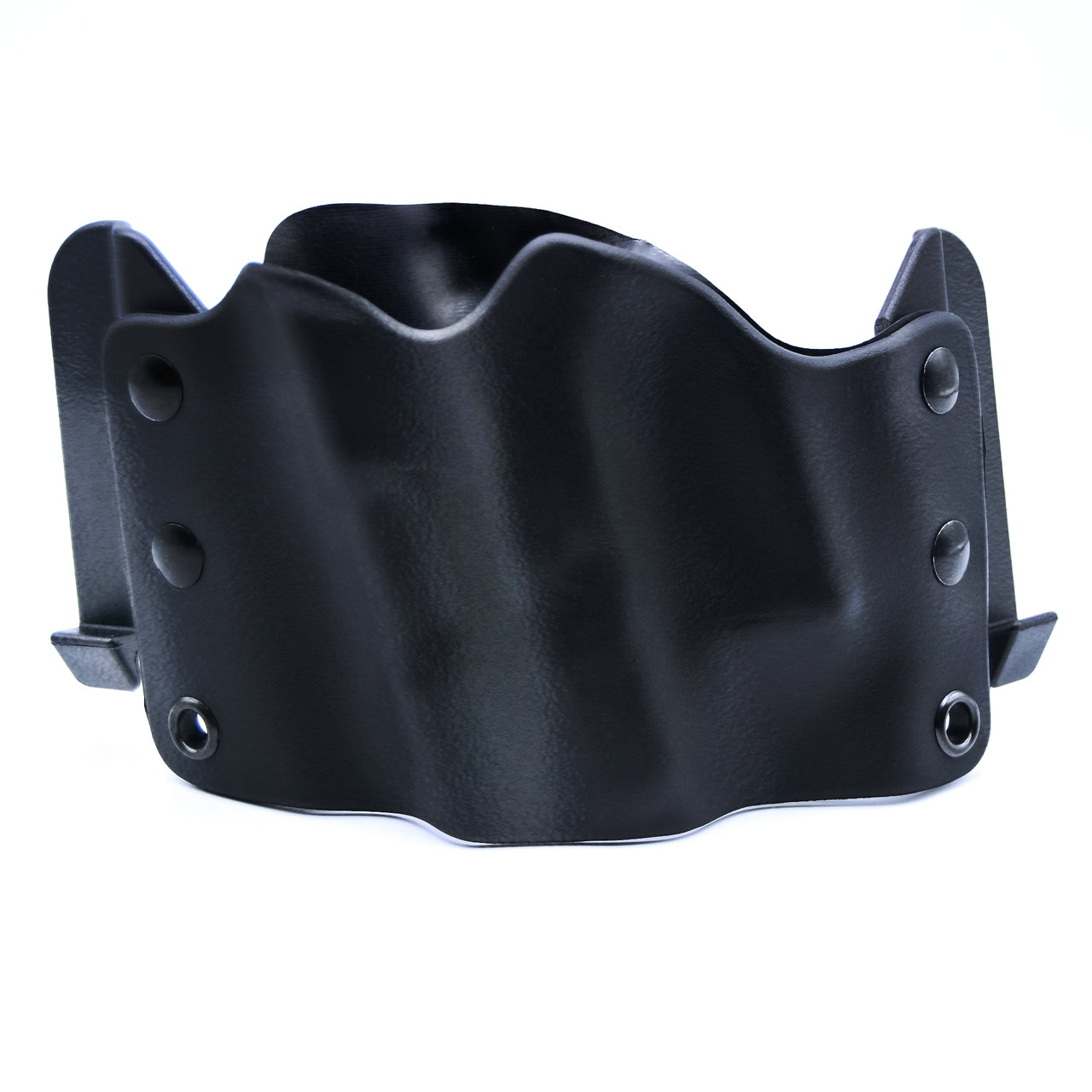 STEALTH OPERATOR CLIP HOLSTER OWB BLACK COMPACT MODEL (SMALLER HOLSTER) UNIVERSAL FIT LH