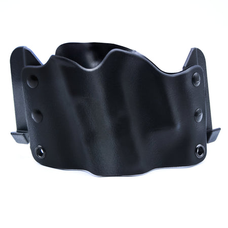 STEALTH OPERATOR CLIP HOLSTER OWB BLACK COMPACT MODEL (SMALLER HOLSTER) UNIVERSAL FIT LH