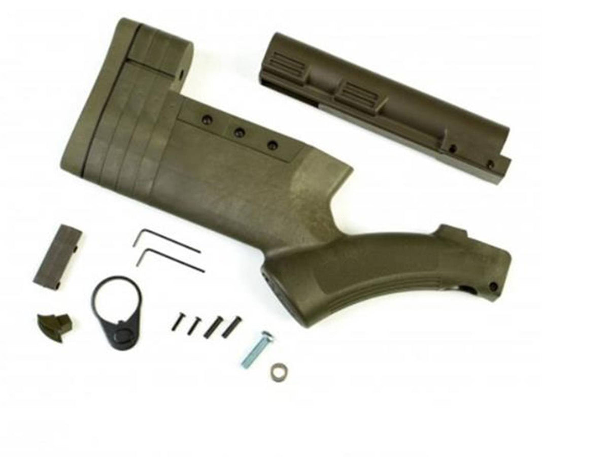 THORDSEN FRS-15 GEN 3 CARBINE STOCK KIT OD GREEN W/ STANDARD BTC