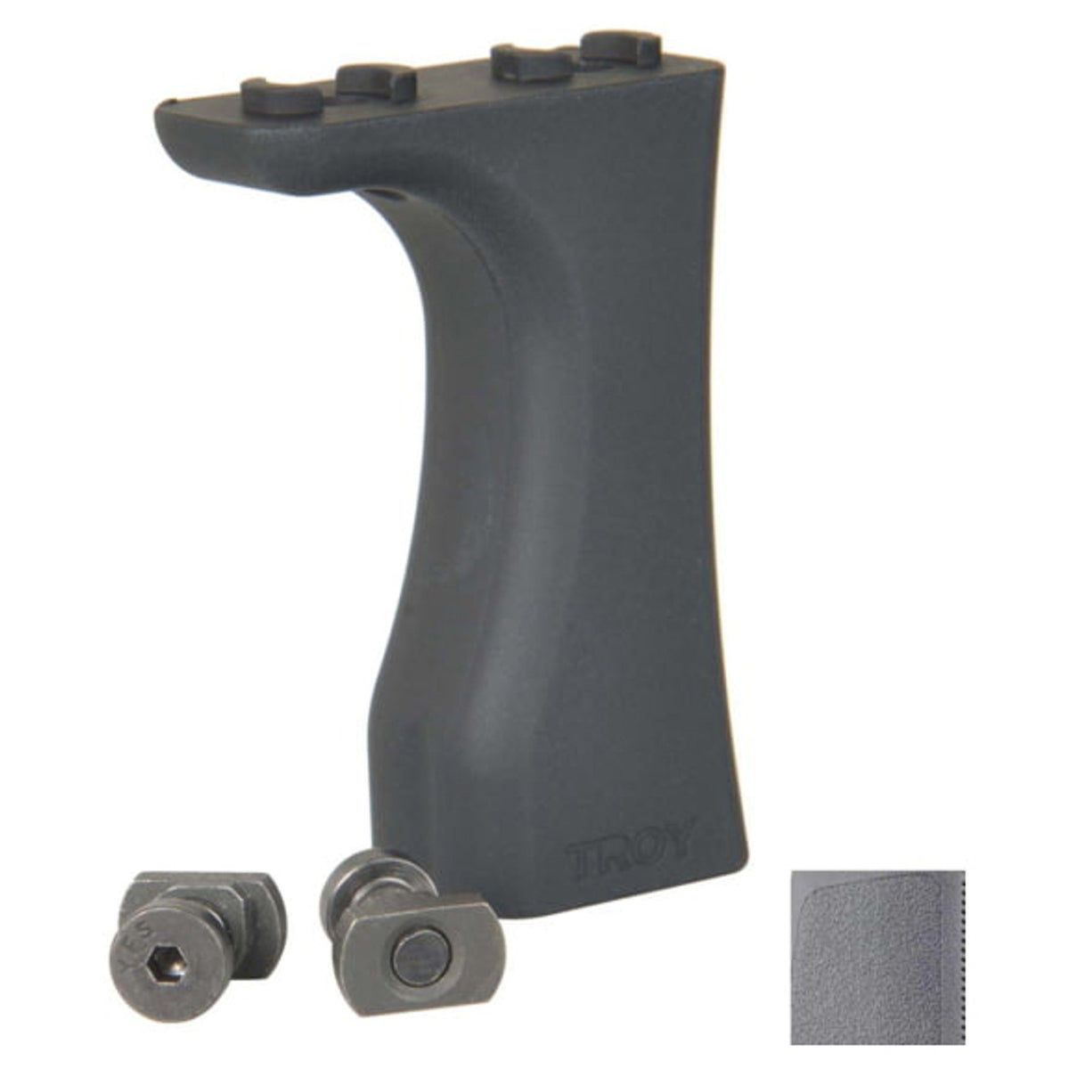 TROY 2.2" HAND STOP ASSEMBLY GREY