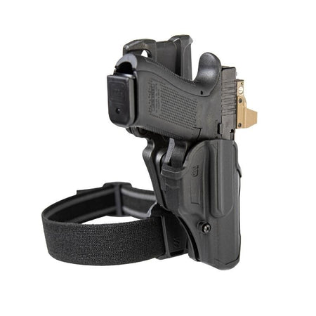 BLACKHAWK HOLSTER L2C OVERT T SERIES GLOCK 17/19/22/23/31/32/45 LH BLACK