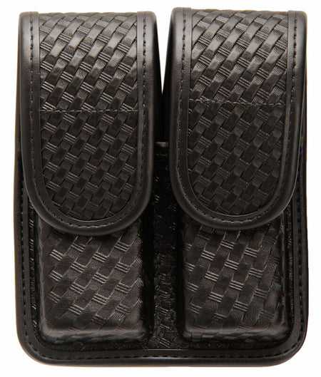 BLACKHAWK DOUBLE MAG POUCH GLOCK 21 BASKET WEAVE BLACK