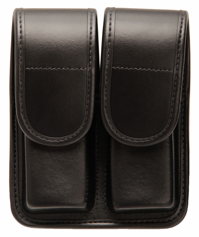 BLACKHAWK MOLDED DOUBLE MAG POUCH GLOCK 21 PLAIN BLACK