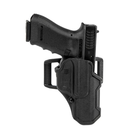 BLACKHAWK HOLSTER L3D T SERIES RED DOT DUTY GLOCK 17 22 W/ SUREFIRE X300  RIGHT HAND