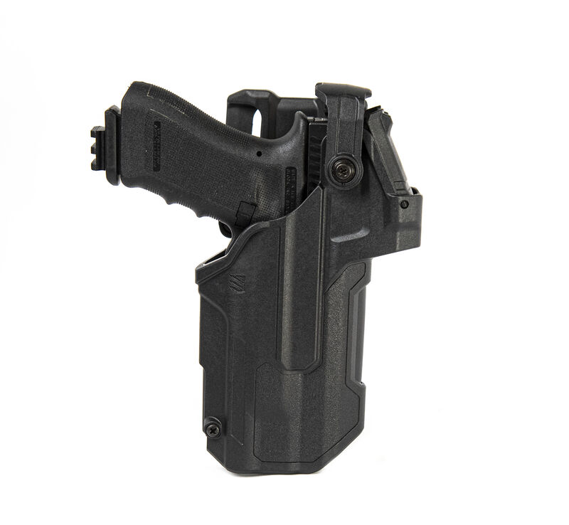 BLACKHAWK HOLSTER L3D T SERIES RED DOT DUTY SIG P320/P250/M17/M18 STREAMLIGHT TLR 1/2  RIGHT HAND