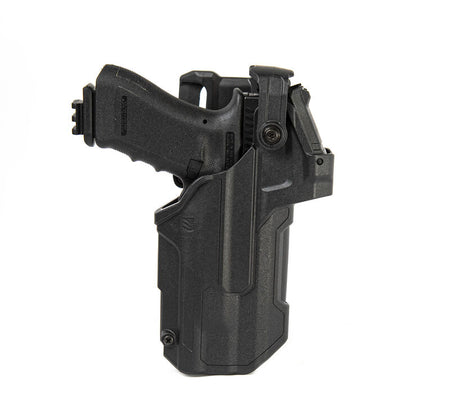 BLACKHAWK HOLSTER L3D T SERIES RED DOT DUTY SIG P320/P250/M17/M18 STREAMLIGHT TLR 1/2  RIGHT HAND