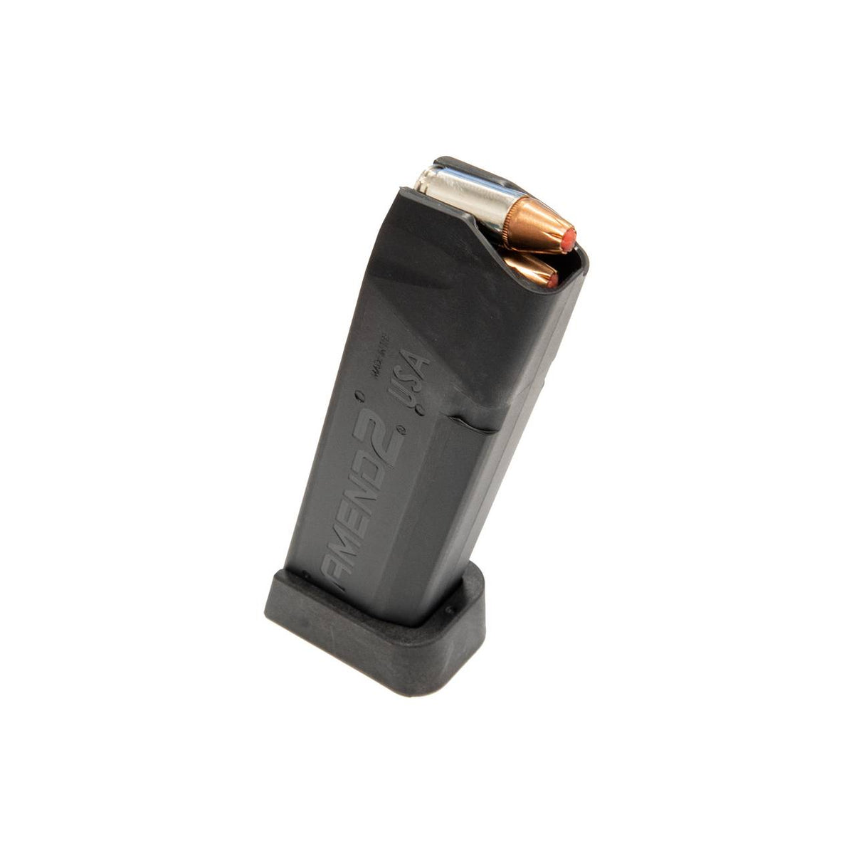 AMEND2 GLOCK 43X A2  MOD-3 9MM 14RD BLACK POLYMER MAGAZINE ( 100 PER CASE )
