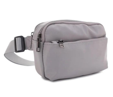 JESSIE & JAMES WAIMEA CONCEALED CARRY FANNY PACK 5.5 H X 8.25 W X 2. D ( GRAY )