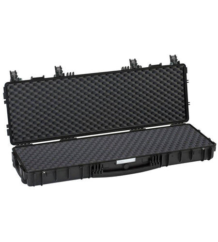 EXPLORER CASES 45IN  RIFLE CASE BLACK WITH DOUBLE CONVOLUTED FOAM 44.7"X13.7"X5.31"