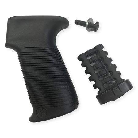 M+M IND GROOVED AK47 PISTOL GRIP BLACK