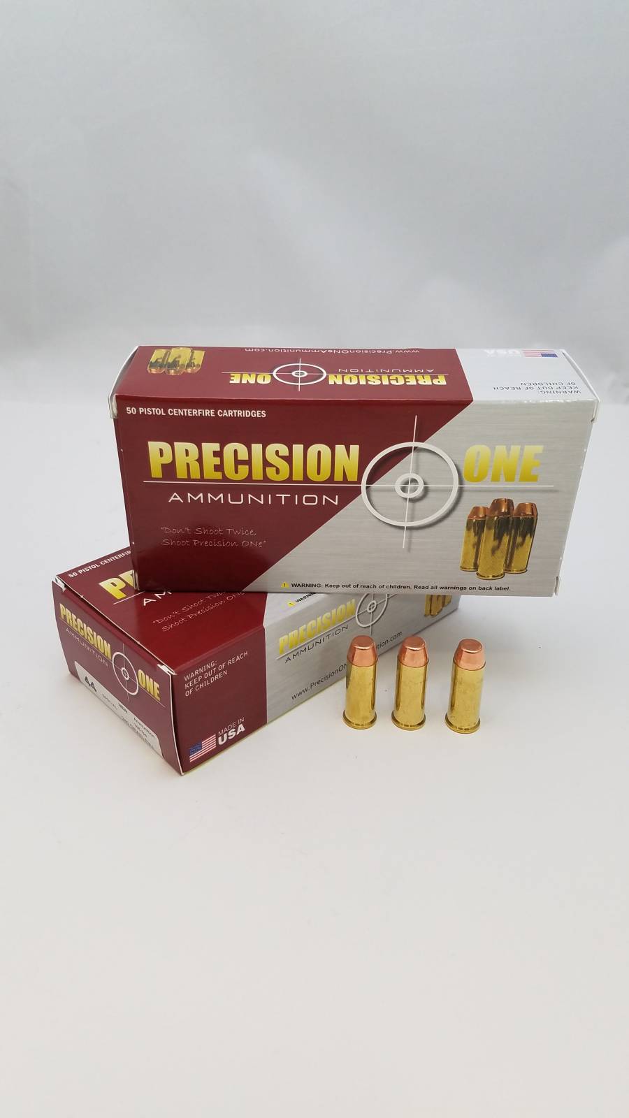 Precision One .44 S&W Special  240gr JSP Ammo