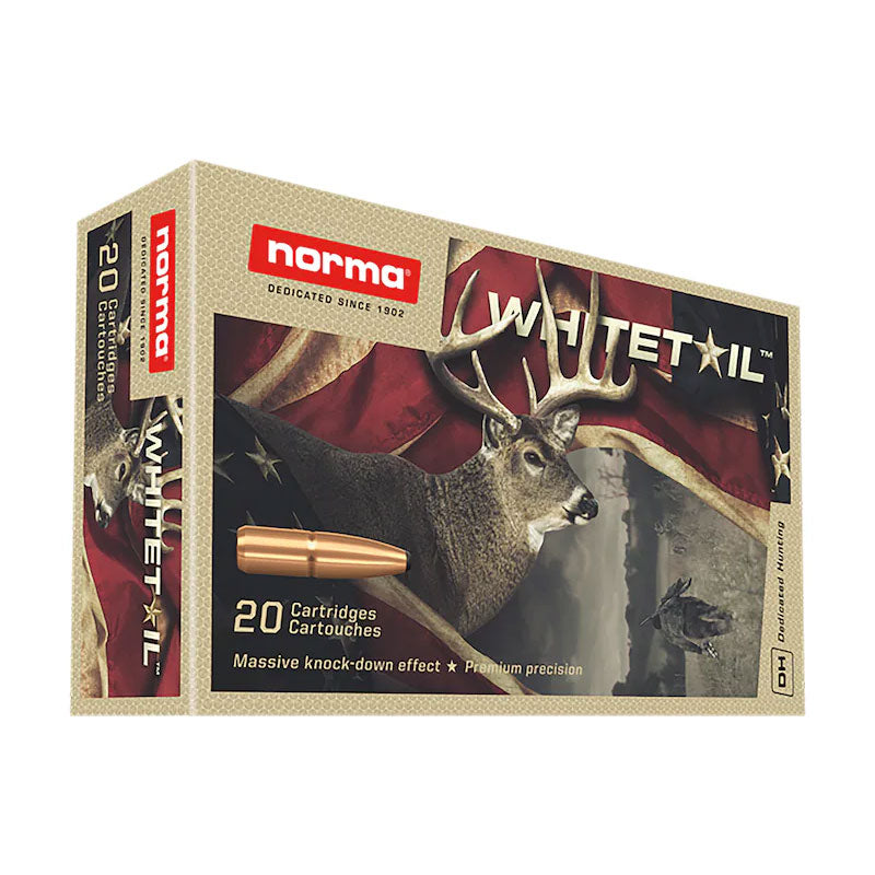 Norma .270 Winchester WHITETAIL 130gr JSP Ammo