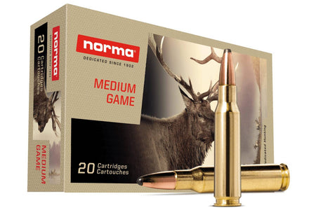 Norma .308 Win / 7.62x51mm Medium Game 150gr JSP Ammo