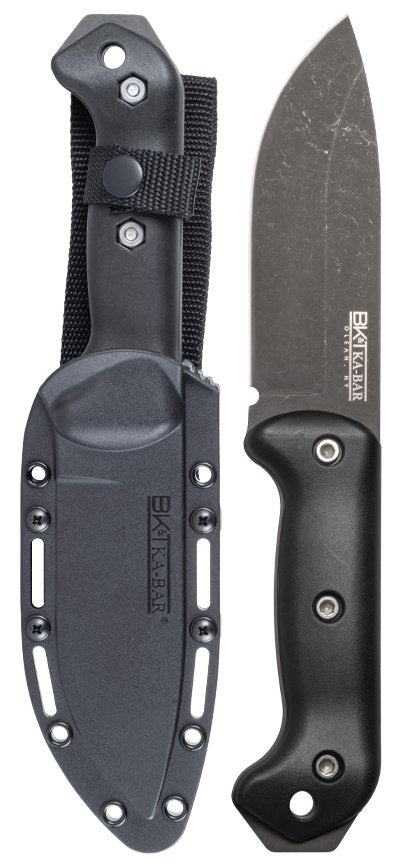 KA-BAR MAGNACUT BECKER CAMPANION KNIFE 5.38IN DROP PT BLADE 10.63" OAL BK82 MAGNACUT STEEL W/SHEATH