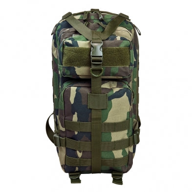 NCSTAR SMALL BACKPACK WOODLAND CAMO NYLON 4 POCKET