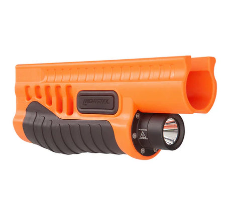NIGHTSTICK POLYMER FOREND LIGHT 12GA MOSSBERG 500/590/590A1/SHOWCKWAVE LESS LETHAL ORANGE