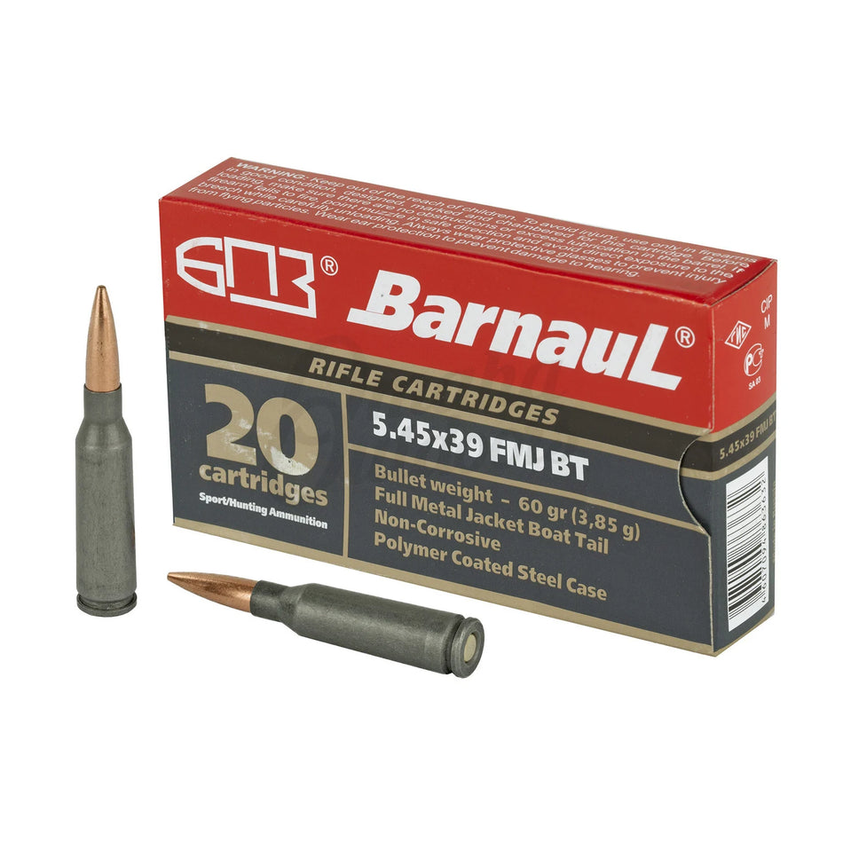 Barnaul 5.45x39mm  60gr FMJ Ammo