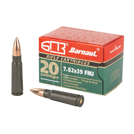 Barnaul 7.62x39mm  123gr FMJ Ammo