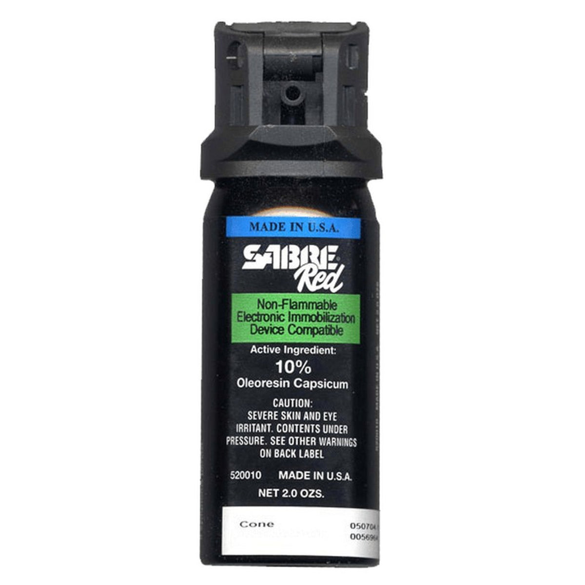 SABRE LAW RED 10% OC 2/OZ CONE MK-3 25PK