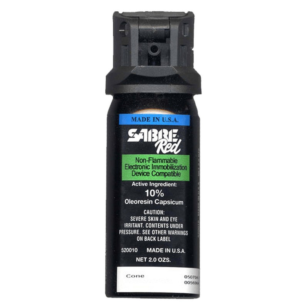 SABRE LAW RED 10% OC 2/OZ CONE MK-3 25PK
