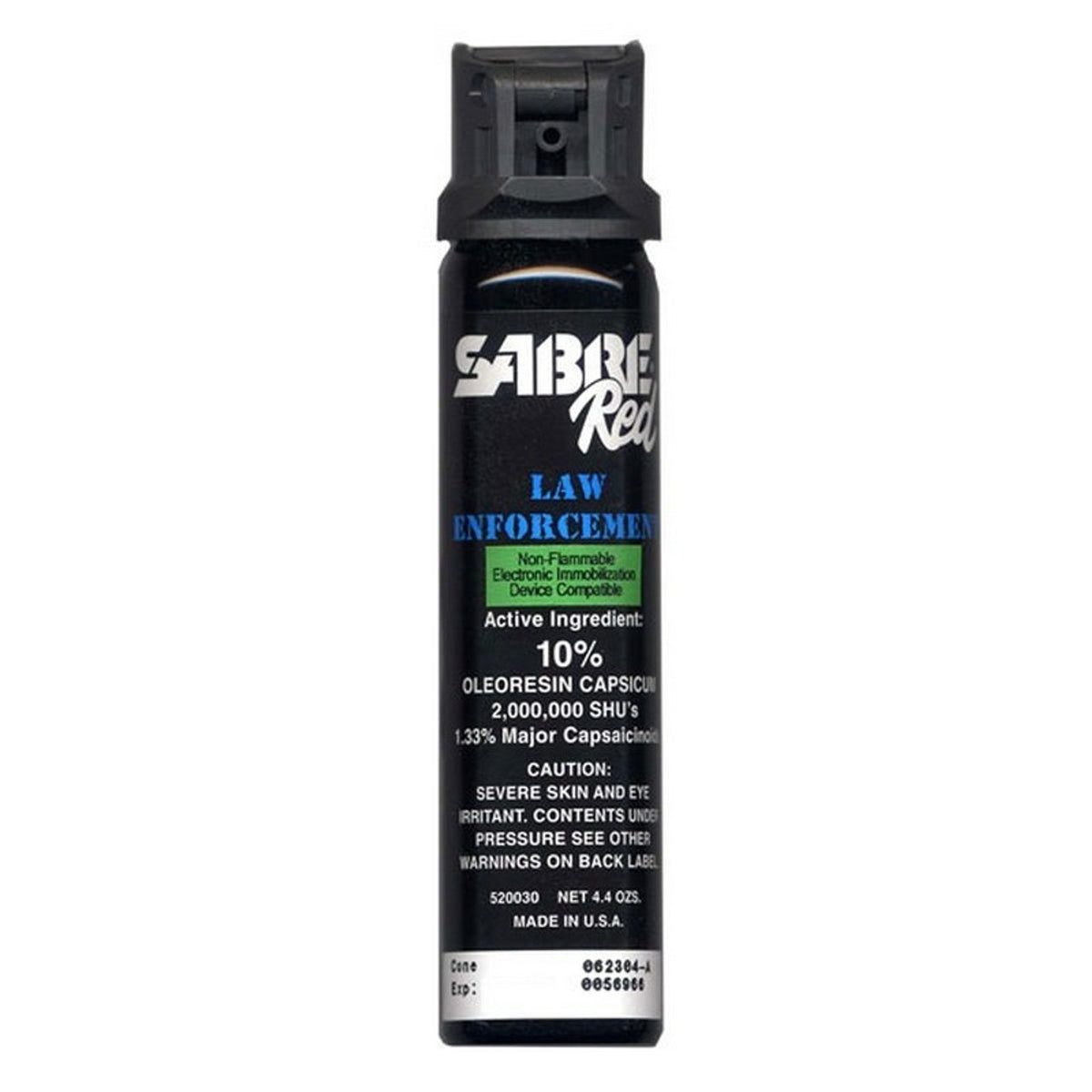 SABRE LAW  RED 10% OC 4.4 OZ CONE MK-4 25PK