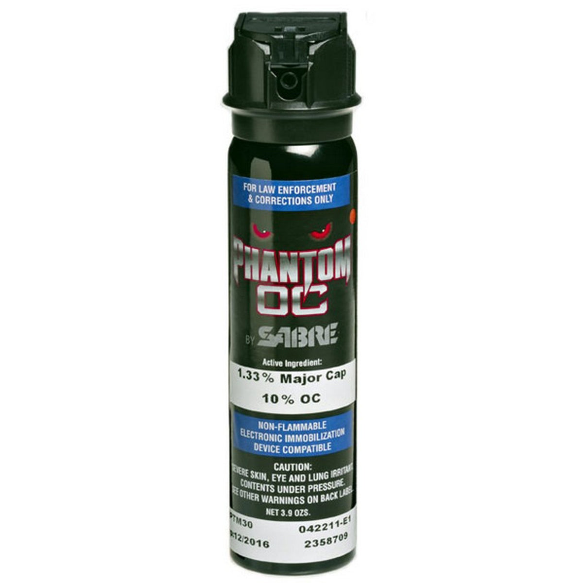 SABRE LAW RED 10% OC 3.9OZ PHANTOM MK-4 LEVEL III 25PK