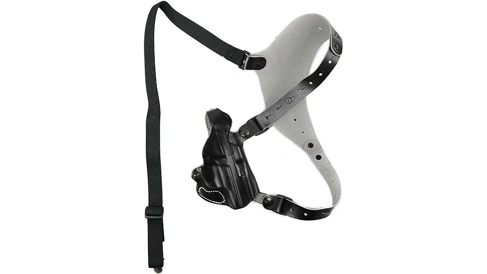 DESANTIS C.E.O. SHOULDER RIG HOLSTER RH BLACK GLOCK 17 19 22 23 26 27 32 36