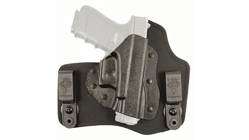 DESANTIS NYLON HOLSTER INVADER  BLACK RH SPRINGFIELD XDS 9MM/45ACP