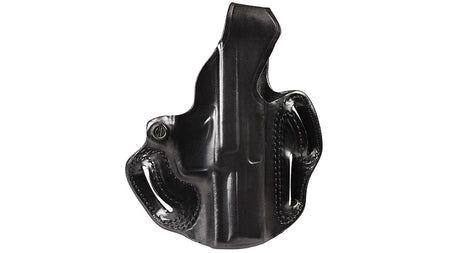 DESANTIS THUMB BREAK SCABBARD HOLSTER H&K VP9/40  BLACK LEATHER RH