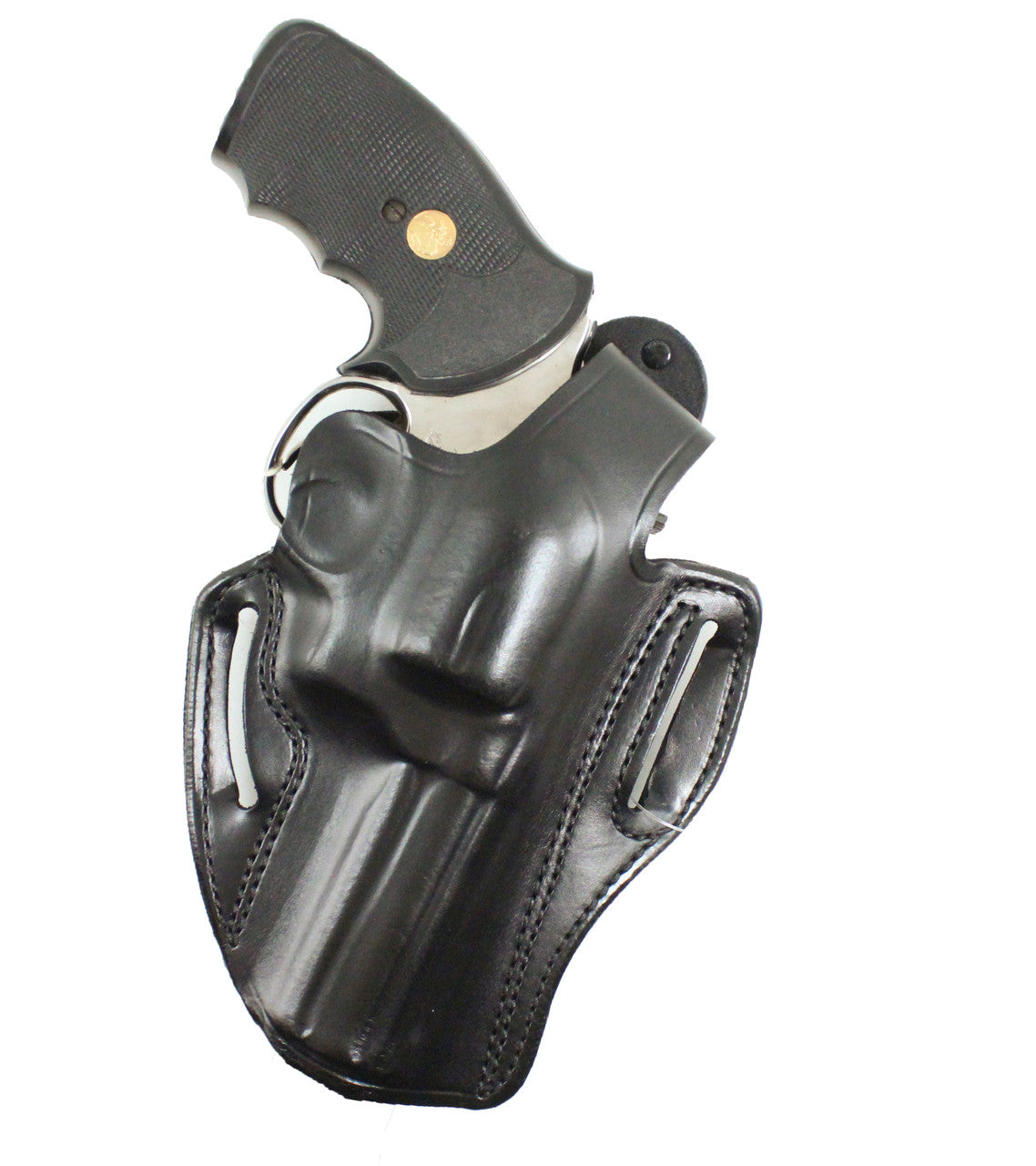 DESANTIS THUMB BREAK SCABBARD S&W K FRAME 4"  BLK LH