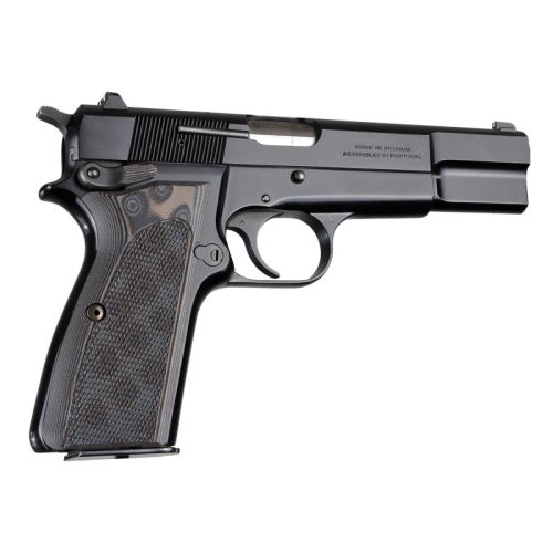 HOGUE BROWNING HI-POWER PIRANHA G10 GMASCUS BLACK-GREY