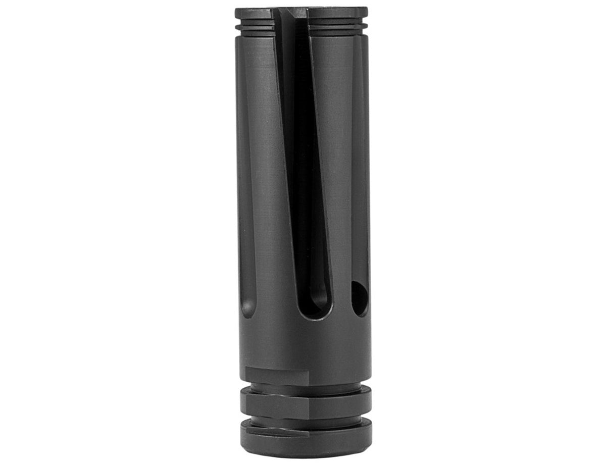 MISSION FIRST TACTICAL E-VOLV AR15 MUZZLE DEVICE FLASH HIDER BLACK 1/2X28