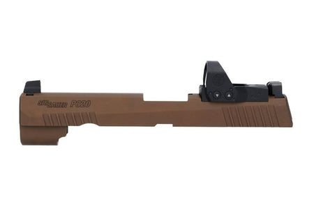 dSIG SAUER P320PRO SLIDE ASSEMBLY 3.9" ROMEO 1 COYOTE TAN