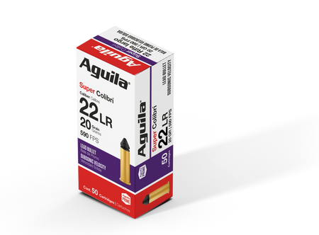 Aguila .22 Long Rifle Super Colibri 20gr Solid Ammo