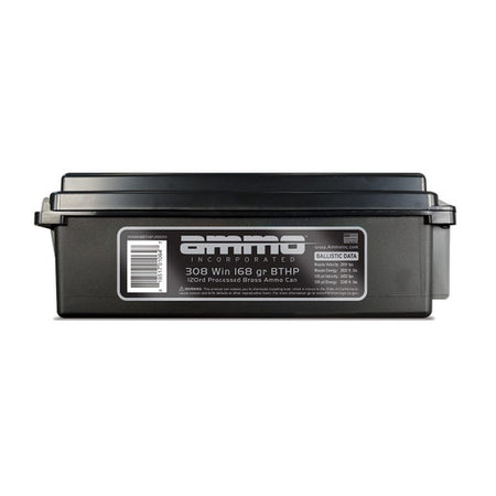 Ammo Inc .308 Win / 7.62x51mm  168gr BTHP Ammo