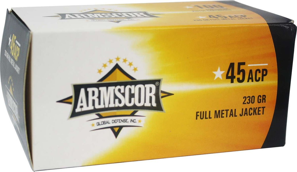 Armscor .45 ACP/Auto PERCISION 230gr FMJ Ammo