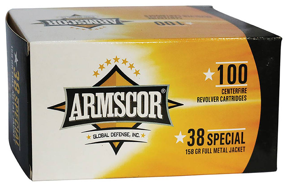 Armscor .38 Special Value Pack 158gr FMJ Ammo
