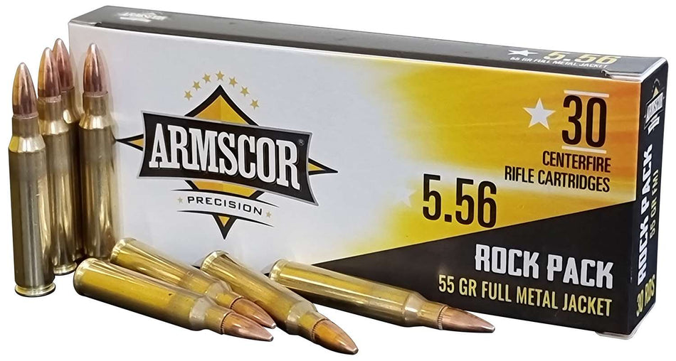 Armscor 5.56x45mm NATO  55gr FMJ Ammo