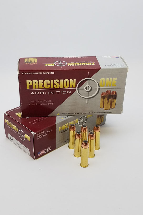 PRECISION ONE 41 MAGNUM 210G XTP JHP 50RD