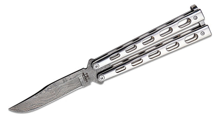 BEAR & SONS 5" STS BTTRFLY DAMASCUS