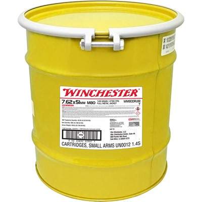 Winchester .308 Win / 7.62x51mm USA WHITE BOX 149gr FMJ Ammo