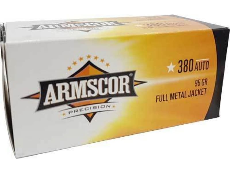 Armscor .380 ACP/Auto  95gr FMJ Ammo