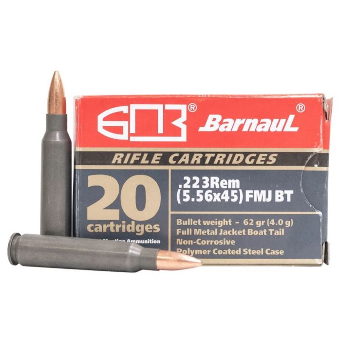 Barnaul .223 Remington  62gr FMJ Ammo