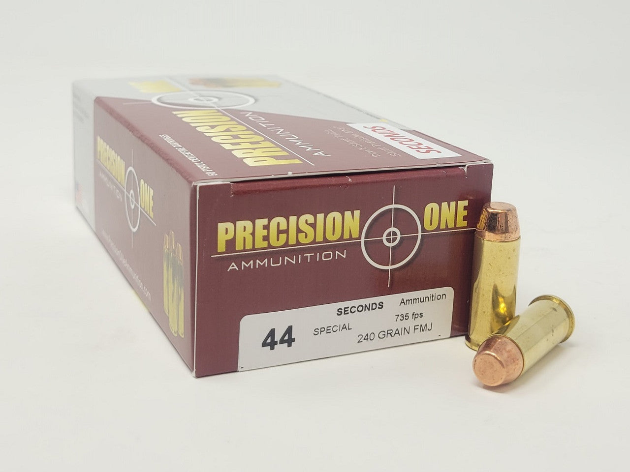 Precision One .44 S&W Special  240gr FMJ Ammo