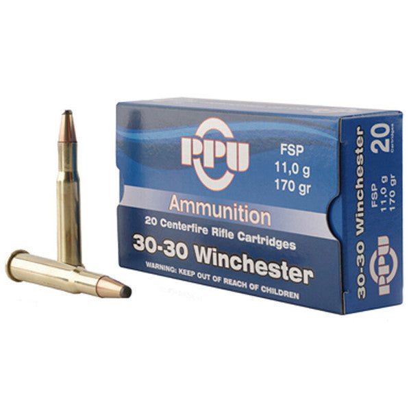 Prvi Partizan .30-30 Winchester PPU 170gr JSP Ammo