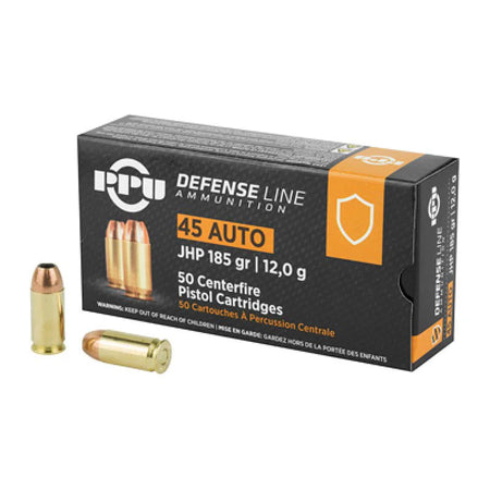 Prvi Partizan .45 ACP/Auto PPU 185gr JHP Ammo
