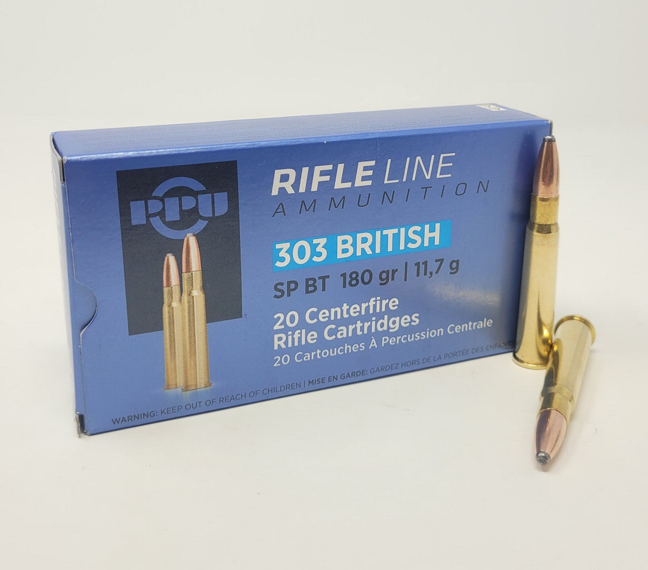 Prvi Partizan .303 British Soft Point 180gr JSP Ammo