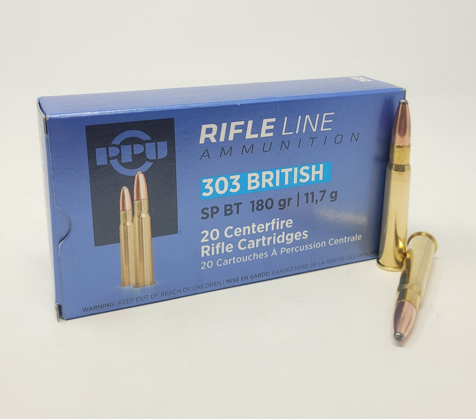 Prvi Partizan .303 British Soft Point 180gr JSP Ammo