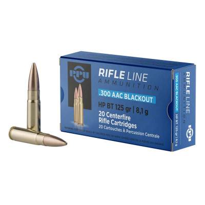 Prvi Partizan .300 AAC Blackout PPUCenterfire 125gr BTHP Ammo