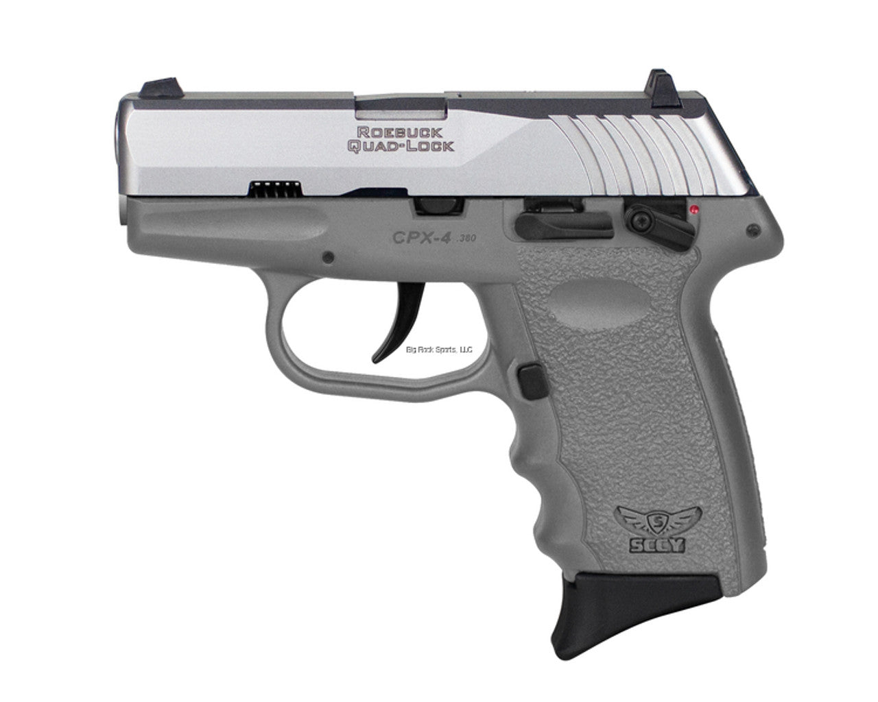 SCCY CPX-4TT 380 PSTL STS/SNIPER GR DBL SIDED SAFETY